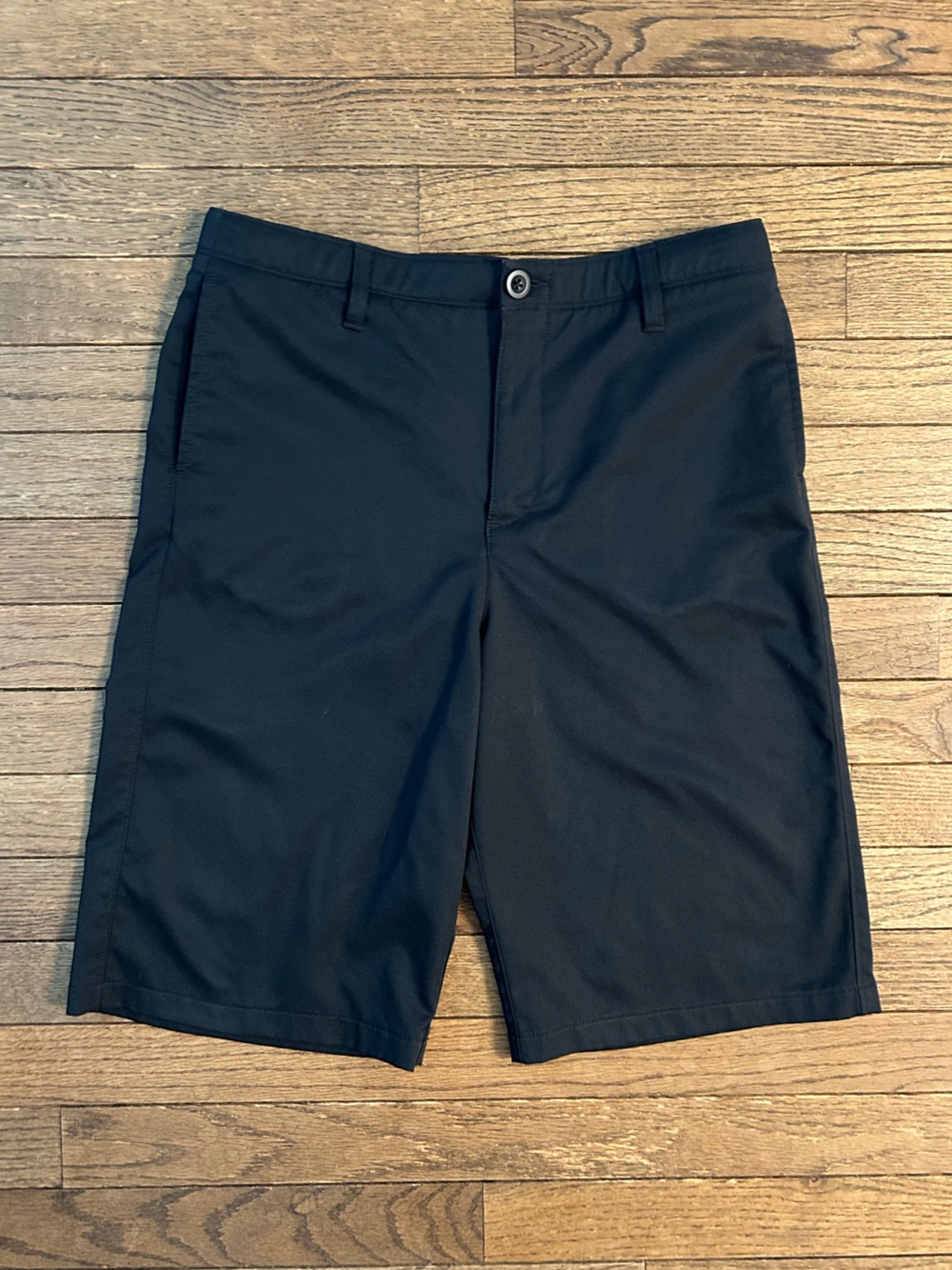 UNDER ARMOUR Boys’ Black Performance Golf Shorts